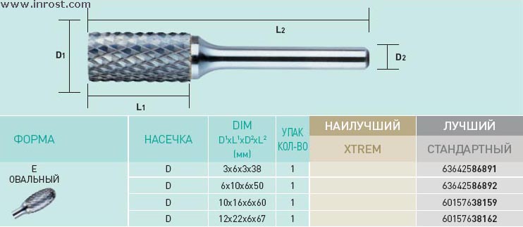     F 6x16x6x50 D EXTREM